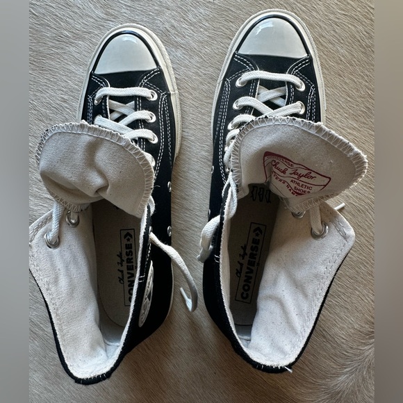 Converse All Star 70s High Top Sneakers in Black, Size: 9.5W / 7.5M - Picture 8 of 9